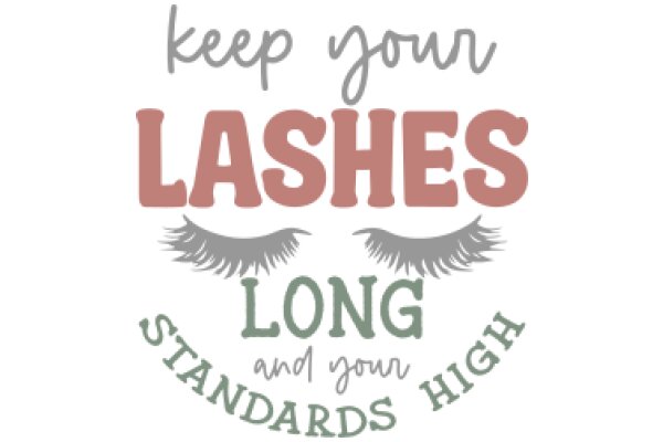 Keep Your Lashes Long and Your Standards High