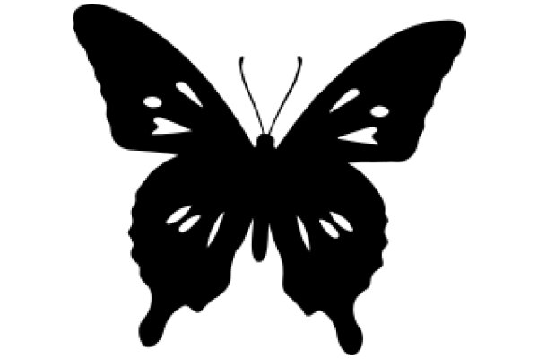 Silhouette of a Butterfly: A Symbol of Transformation and Beauty