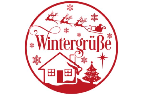 Winter Holiday Logo: A Festive Emblem for the Winter Season