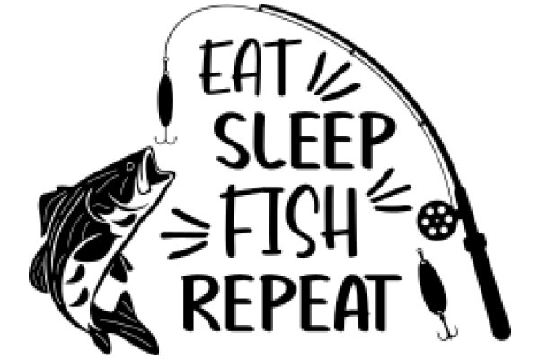 Eat, Sleep, Fish, Repeat: A Graphic Illustration of a Fisherman's Life