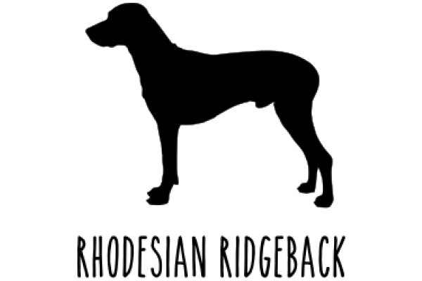 Rhodesian Ridgeback Silhouette