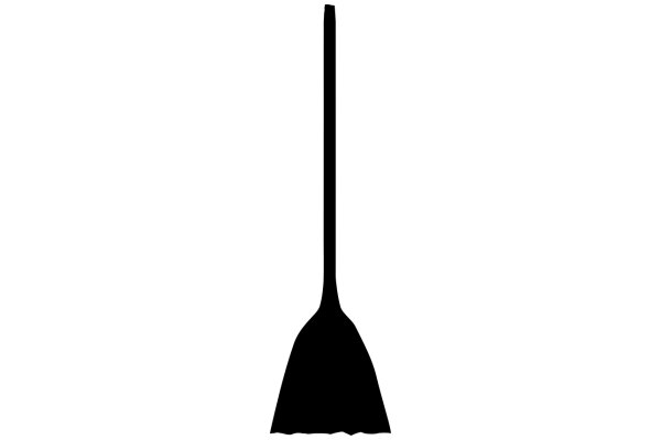 Simplistic Silhouette of a Spoon Rest