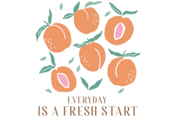 Everyday is a Fresh Start: A Collection of Orange Illustrations