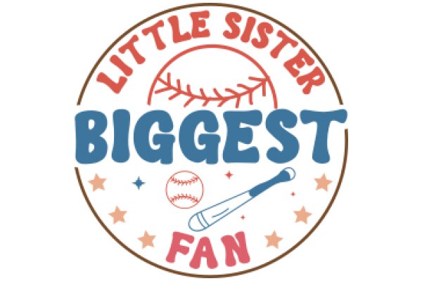 Little Sister's Biggest Fan: A Celebration of Sisterhood and Baseball Passion