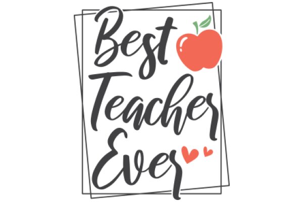 Best Teacher Ever: A Heartfelt Tribute to Excellence in Education