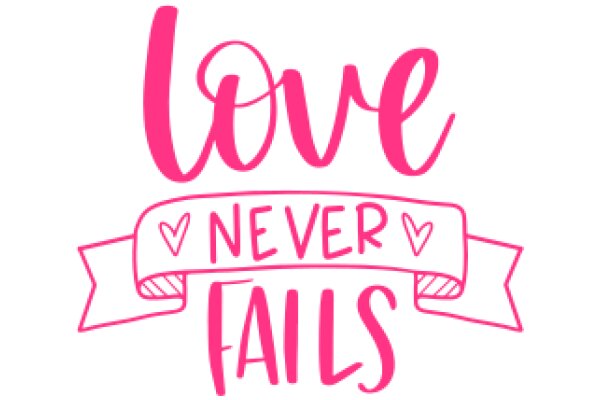 Love Never Fails: A Pink Affirmation