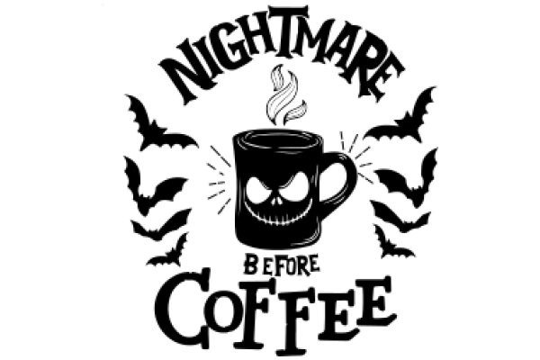 Nightmare Before Coffee: A Darkly Humorous Coffee Mug