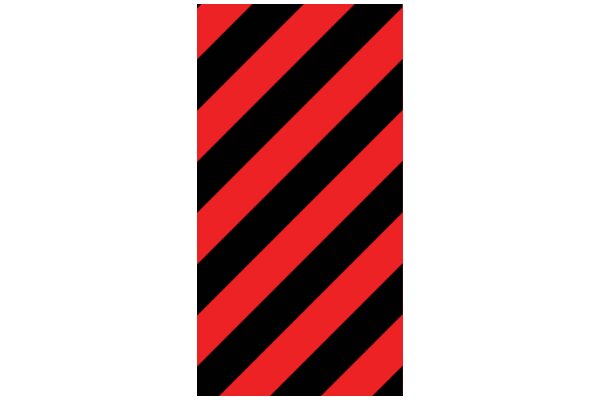 Vibrant Red and Black Striped Pattern