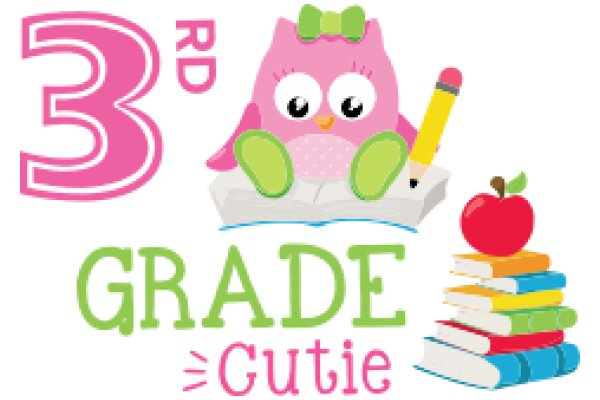 3rd Grade Cute: A Playful and Educational Poster