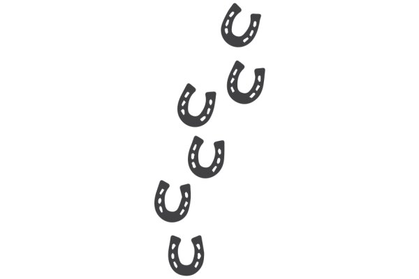 A Collection of Six Horseshoes