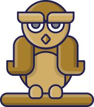 A Friendly Owl Emblem