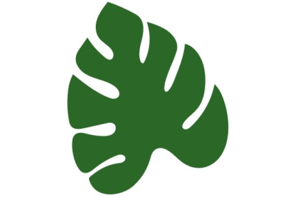 Simplistic Green Leaf Logo