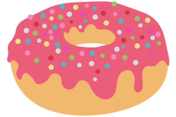 Vibrant Sprinkle Donut: A Delightful Treat for the Eyes