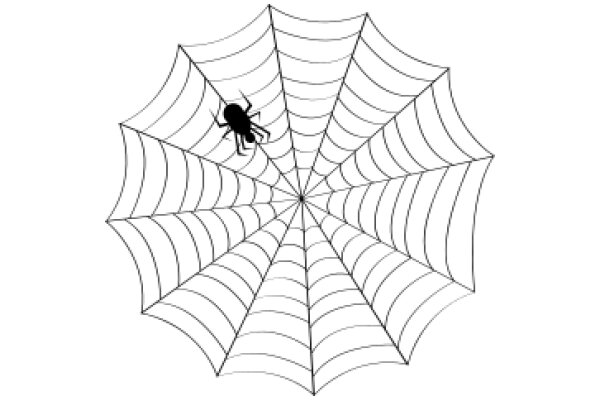 A Spider's Journey Across a Spider Web