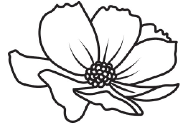 Stylized Flower Illustration