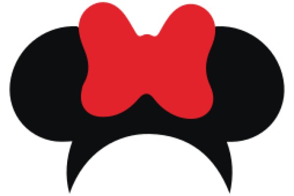 Minimalist Mickey Mouse Ear Logo