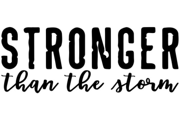 Strength Amidst the Storm: A Graphic Design of Empowerment