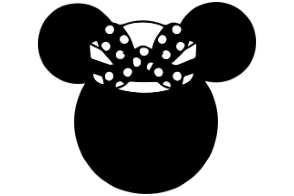 A Silhouette of Mickey Mouse's Head with a Unique Twist