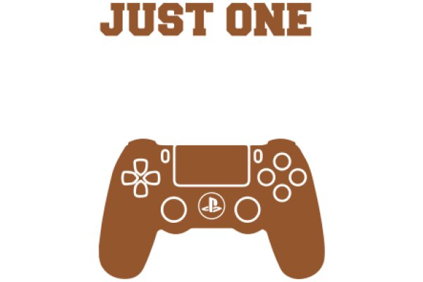 Just One: A Playful Take on the Iconic PlayStation Controller