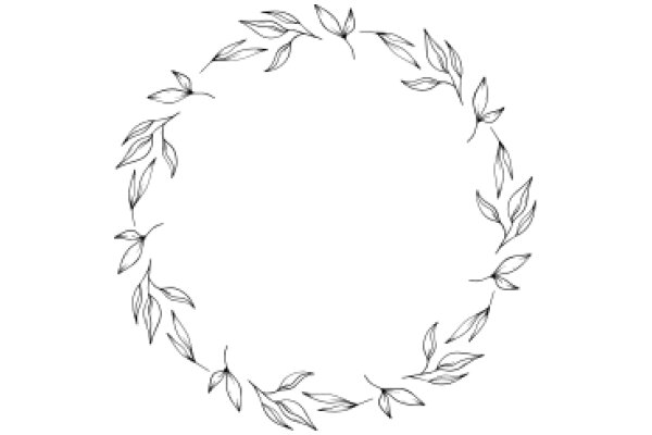 Elegant Leaf Wreath: A Simple, Timeless Decoration