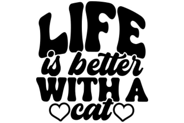 Life's Better with a Cat: A Heartwarming Affirmation