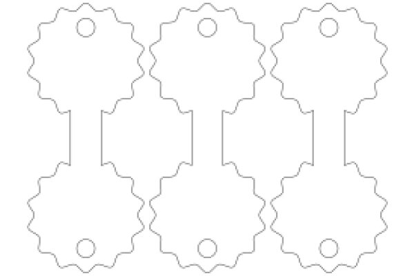 A Collection of Gear-Shaped Patterns