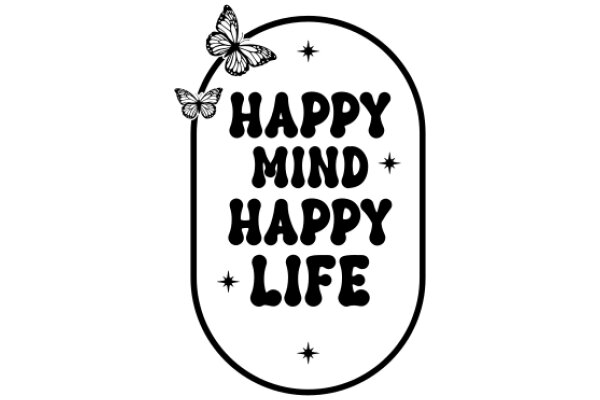 Happy Mind, Happy Life: A Symbol of Positive Thoughts and Emotions