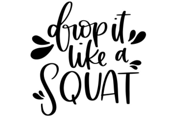 Inspirational Quote: Drop It Like a Squat