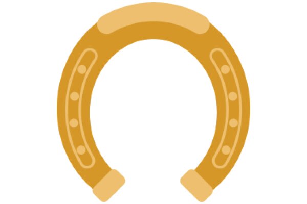 A Golden Horse Shoe Icon