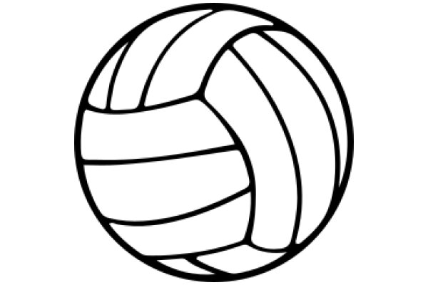 Simplistic Volleyball Icon