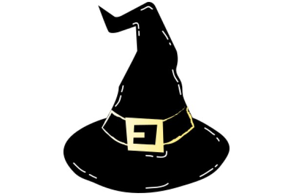 A Stylish Illustration of a Wizard's Hat