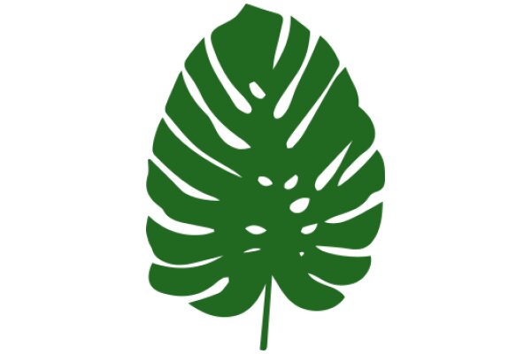 Vibrant Green Tree Symbol