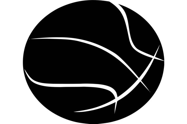 Stylized Basketball Logo