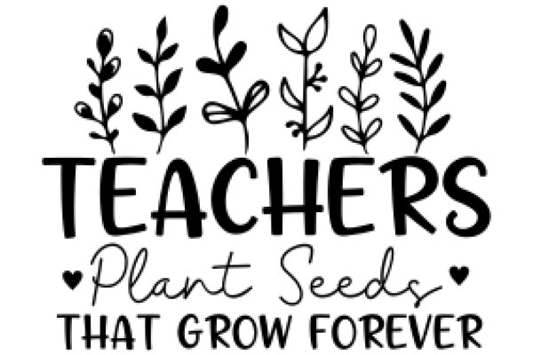 Teachers: Plant Seeds That Grow Forever