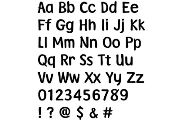 A Collection of Alphabets and Numbers: A Visual Guide to Typography