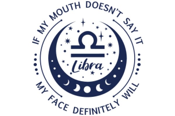 Astrological Libra Logo: 'If My Mouth Doesn't Say It, My Face Definitely Will'