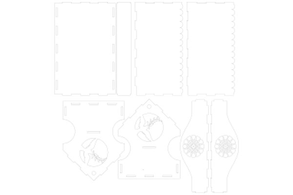 Design Concepts for a Board Game: A Collection of Game Pieces and Board Layouts