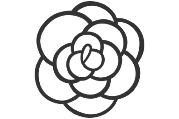 Stylized Flower Logo: A Graphic Design Masterpiece