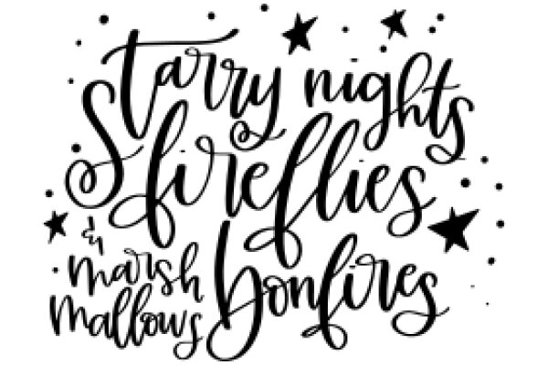 Starry Night: A Poem of Fireflies, Marshmallows, and Bonfires