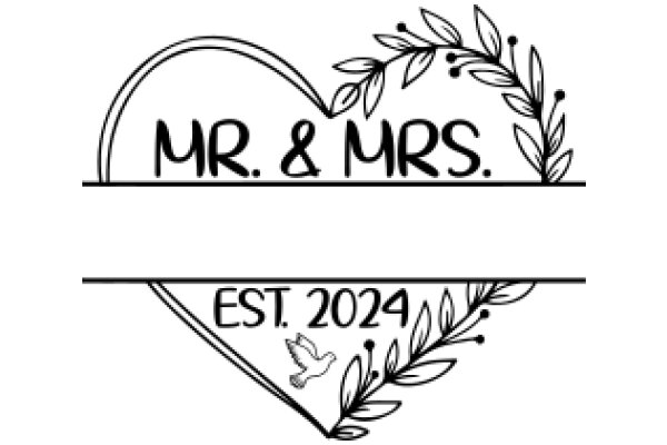 A Logo for a Couple's Wedding Invitation