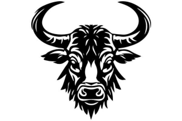 Stylized Bull Silhouette