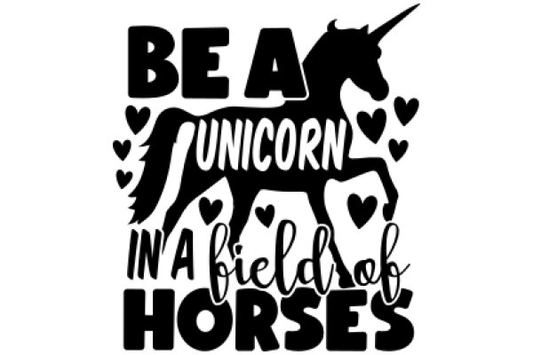 Be a Unicorn in a Field of Horses