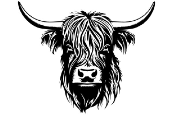 Stylized Bull Head Design