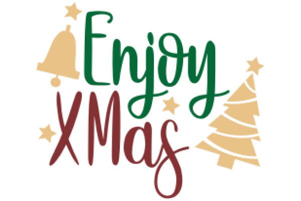 Enjoy Christmas: A Festive Logo