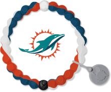 Vibrant Bracelet with Miami Dolphins Logo