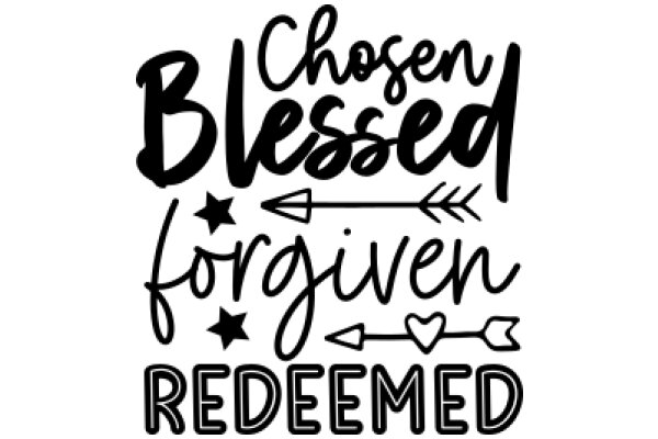 Chosen Blessed Forgiven Redeemed