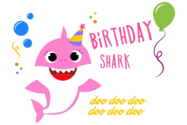 Celebrating a Shark's Birthday: A Whimsical Illustration