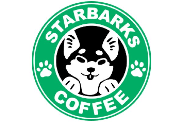 Stylish Green Starbucks Coffee Logo