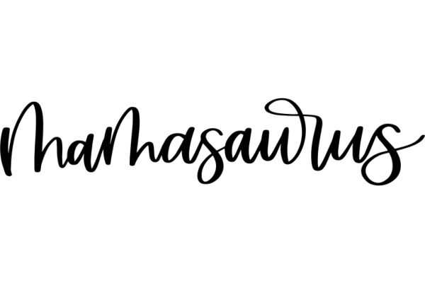 Handwritten Signature of 'Namanasaurus' in Black Ink on White Background