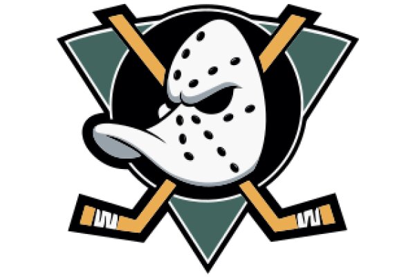 Hockey Mask and Stick Logo